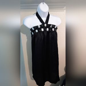 Wet Seal Black Halter top Size Small